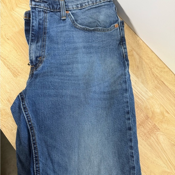 Levi's Classic Blue Straight-Leg Jeans - Picture 2 of 2